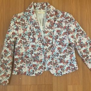 Floral MIDI Blazer